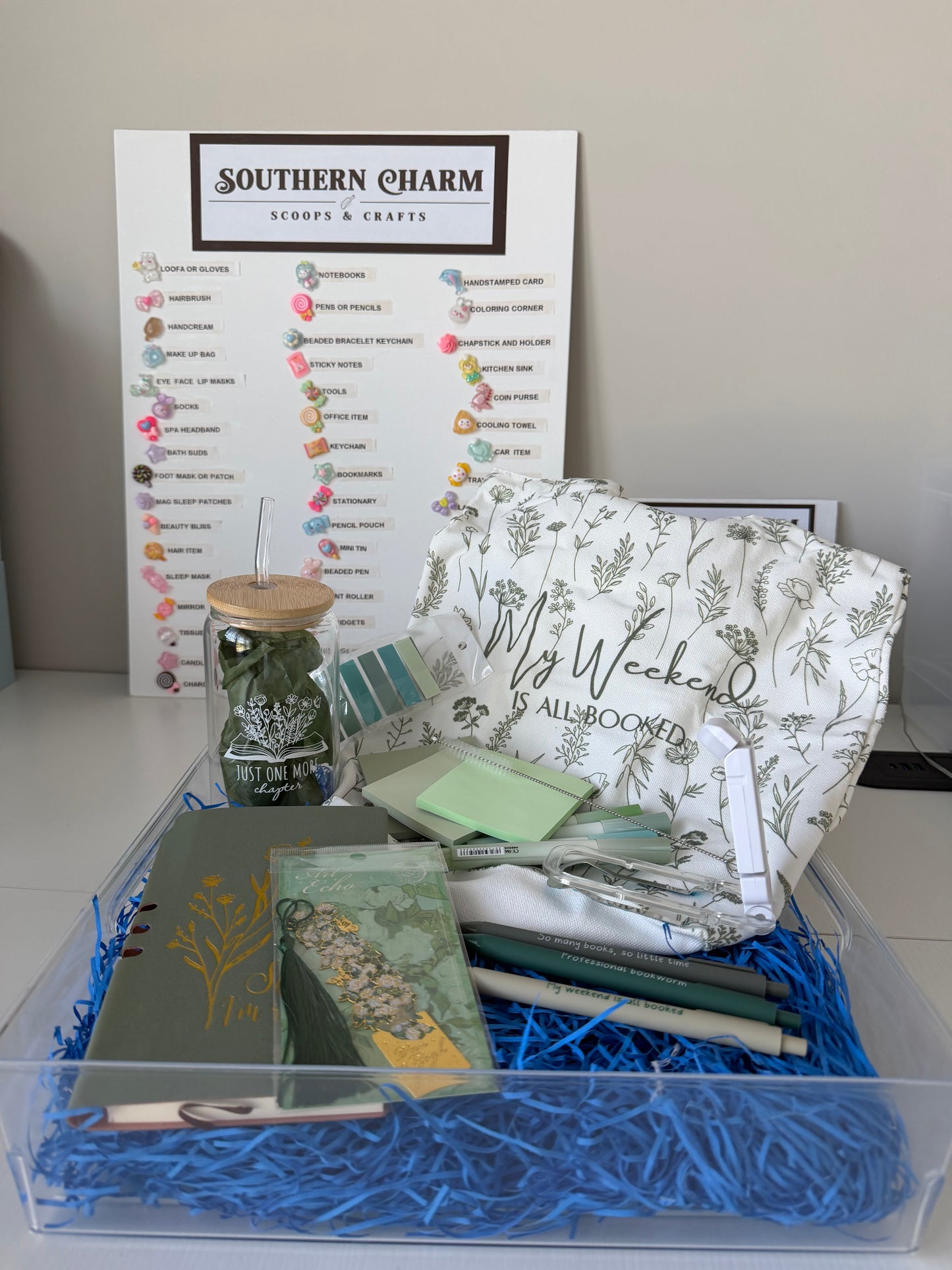 Sage Green Book Lover's Bundle – 15+ Piece Reading Gift Set