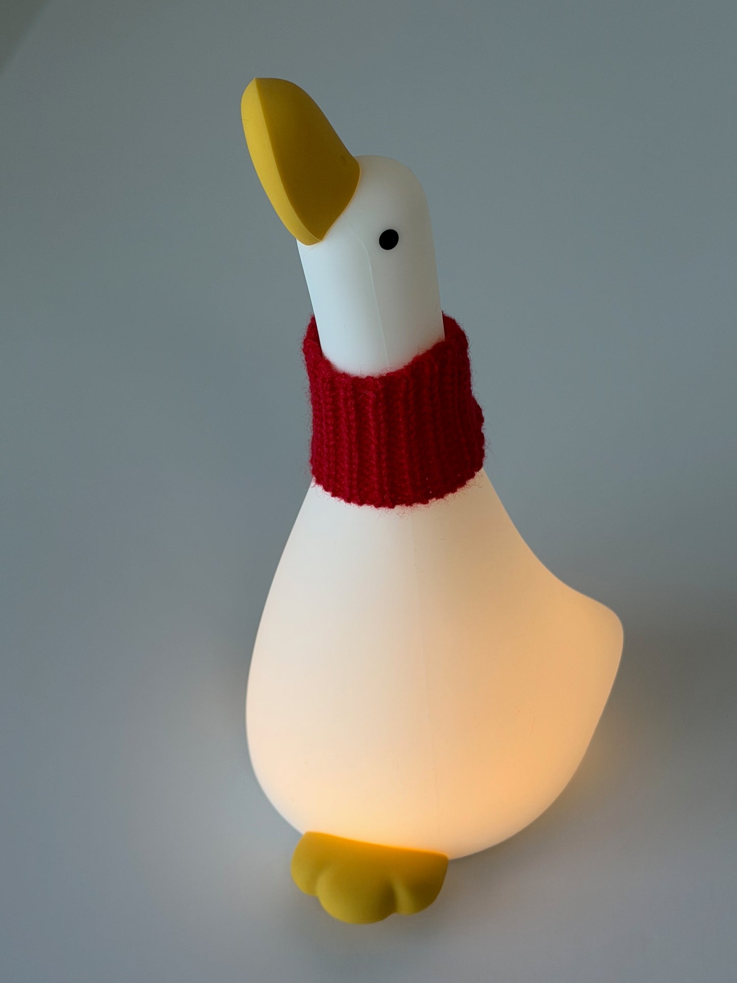 Duck Night Light - USB Rechargeable Silicone LED Lamp