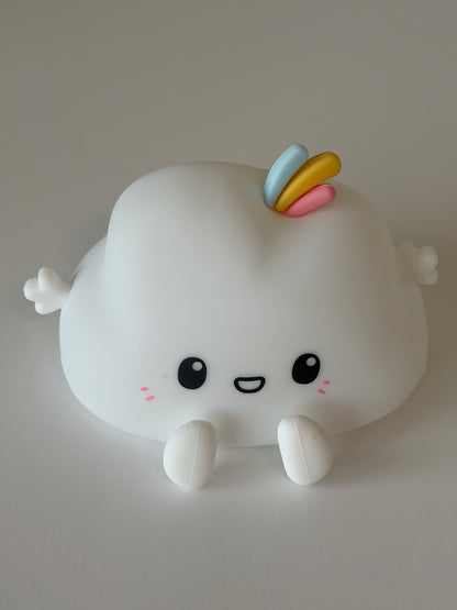 Cloud Night Light... USB Rechargeable Silicone LED Lamp