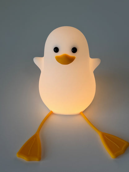 Product title: Duck Night Light... USB Rechargeable Silicone Squeeze Lamp