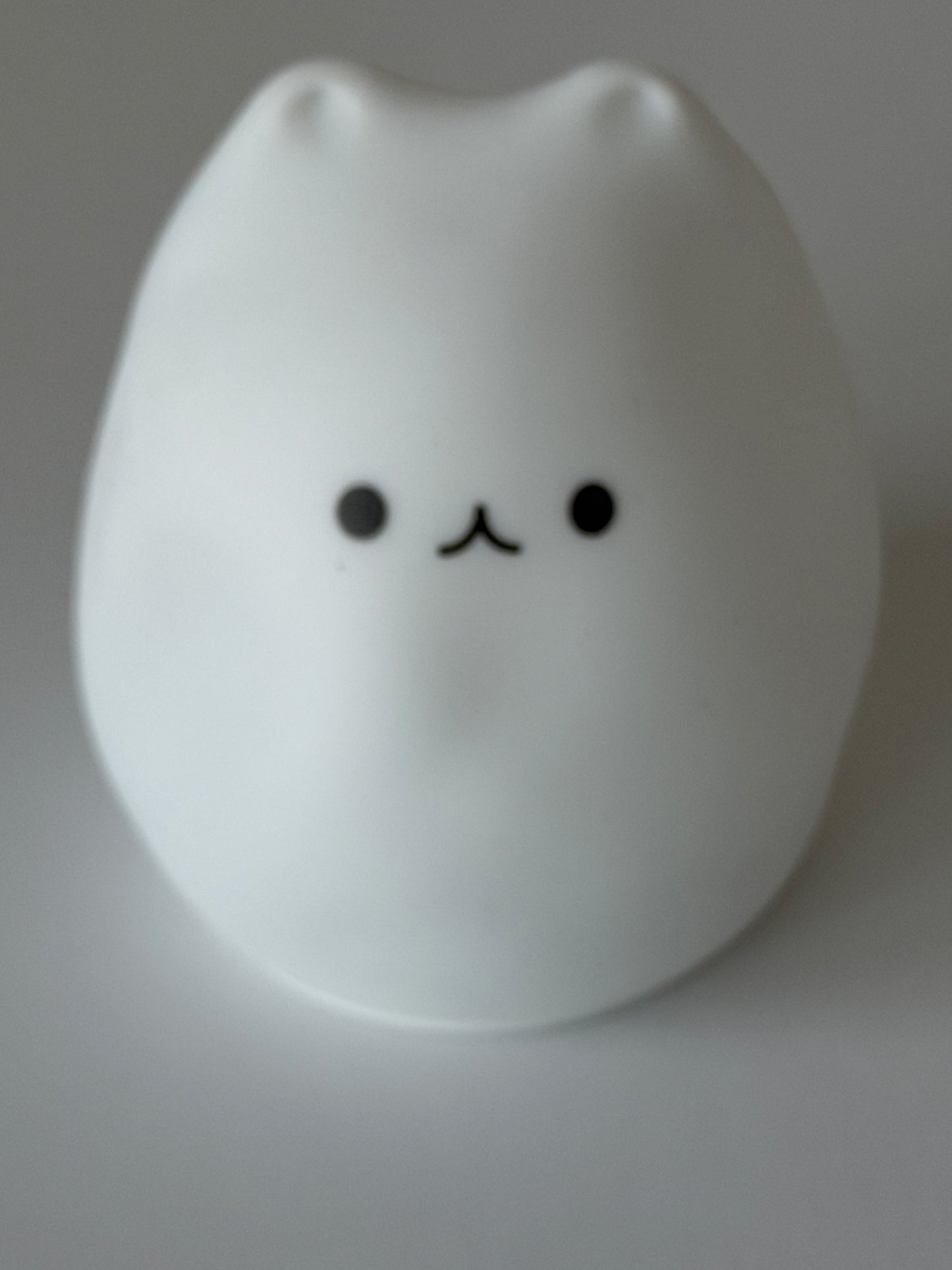 Cat Night Light... USB Rechargeable Silicone LED Lamp
