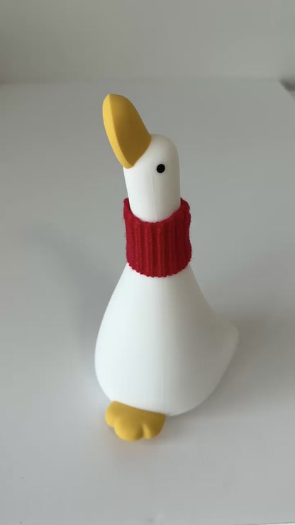 Duck Night Light - USB Rechargeable Silicone LED Lamp
